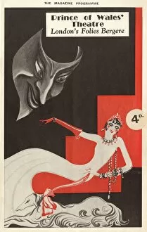 Images Dated 1st November 2011: Programme cover for Paris Fantaisie, 1933