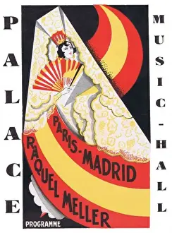 Programme cover for Paris - Madrid