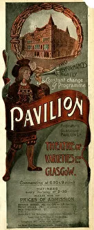 Programme cover, Pavilion Theatre of Varieties, Glasgow