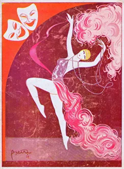 Images Dated 21st March 2011: Programme cover for Theatre Cluny