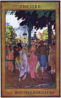 Night Life Collection: Programme cover for Theatre des Bouffes-Parisiens, Paris, ea