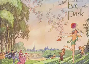 Cochran Prints: Programme for Eve in the Park at the Trocadero