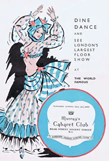 Night Life Collection: Programme for Murrays Cabaret Club