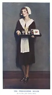 The Programme Seller by John Collier