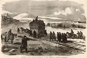 Images Dated 21st May 2020: Progress of the Balaclava Railway to the Church of Kadikoy