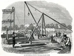 Progress of building for the International Exhibition 1851
