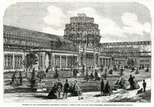 Images Dated 31st May 2019: Progress of building for the International Exhibition 1861