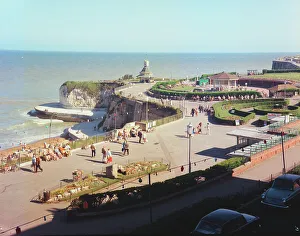 Bandstand Prints: The promenade and bandstand, Broadstairs