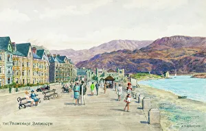 Barmouth Prints: The Promenade, Barmouth, Gwynedd, North Wales