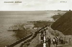 Promenade, Bispham Beach, Blackpool, Lancashire