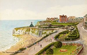 Cliffs Collection: Promenade, Broadstairs, Kent