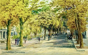 Shady Prints: The Promenade, Cheltenham, Gloucestershire