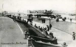 Promenade & Fort, New Brighton, Lancashire