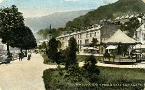 Matlock Prints: Promenade & Gardens, Matlock Bath, Derbyshire