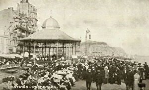 Bandstand Collection: Promenade at Hastings, Sussex