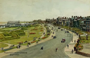 Promenade and Kings Gardens, Southport, Lancashire