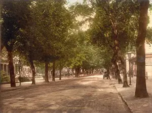 Promenade looking towards Hight Street, Cheltenham, England