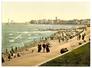 Margate Prints: The promenade, Margate, England