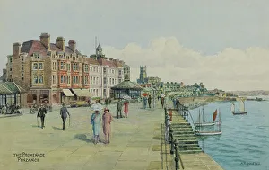 Promenade at Penzance, Cornwall