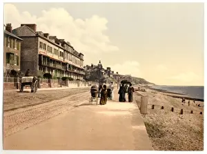 Sandgate Prints: The promenade, Sandgate, England