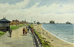 Lancs Prints: Promenade, St Annes on Sea, Lytham, Lancashire