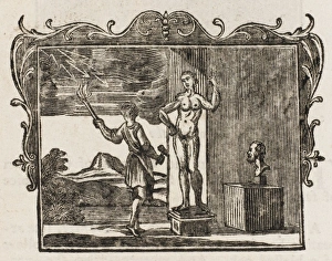 Dodsley Gallery: Prometheus Forms Man