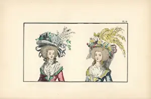 Eloffe Prints: Prominent citizen bonnets of the late 18th century