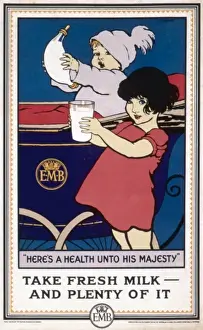 Toasting Prints: Promoting fresh milk