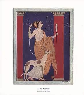 Promotional art for Mary Garden, Perfume of Rigaud, 1913