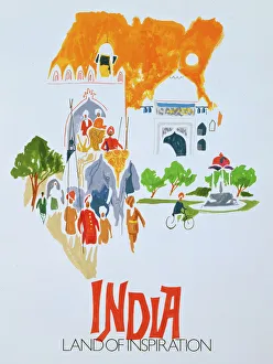 Promotional painting for Travel to India