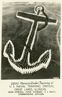Form Collection: Promotional Recruitment card for the U. S. Navy