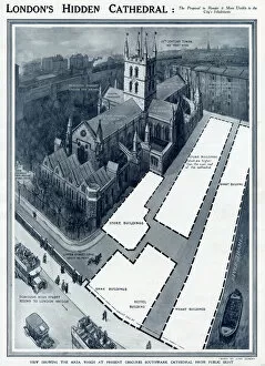 Visibility Gallery: Proposal for Southwark Cathedral, London