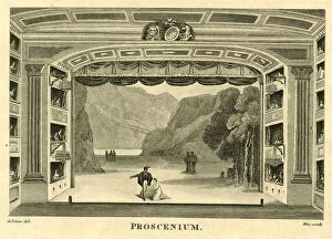 Images Dated 17th March 2017: Proscenium Arch, Pantheon Theatre, London
