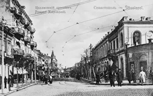 Prospect Nakhimovsky in Sevastopol, Ukraine
