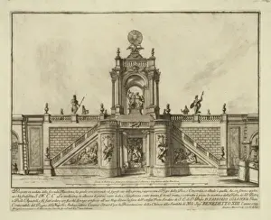 Veduta Prints: Prospetto in veduta della seconda macchin