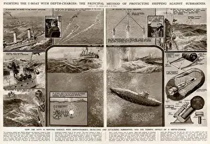 Protecting shipping against submarines by G. H. Davis