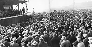 Protest meeting for farmers, Salisbury, 1930