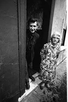 Protestant woman, Belfast, Northern Ireland