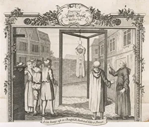 1554 Gallery: PROTESTANTS HANG CAT