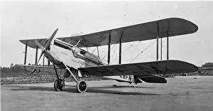 The prototype de Havilland DH50 G-EBFN Galatea