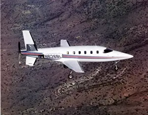 Lear Prints: The prototype LearAvia Lear Fan Model 2100, N626BL