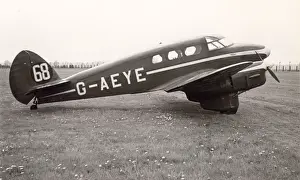 Percival Prints: The prototype Percival Q6, G-AEYE