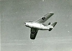 A prototype Saab J29