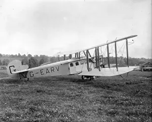 Yeovil Prints: The prototype Westland Limousine III, G-EARV, at Yeovil