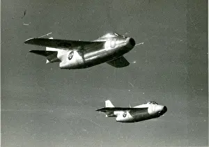 Prototypes Prints: Two prototypes of the Saab J29