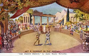 The Proud Prince, combat in the arena