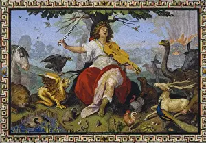 Borghese Prints: PROVENZALE, Marcello (1577-1639). Orpheus. 1618