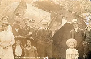 Explosion Prints: Providence Ironworks - Boiler Explosion, Cradley Heath