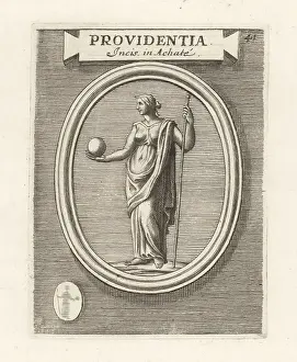 Ridolfino Venuti Prints: Providentia, Roman divine personification of foresight