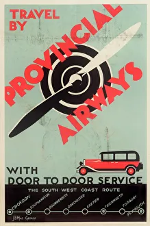 Images Dated 24th May 2012: Provincial Airways Poster